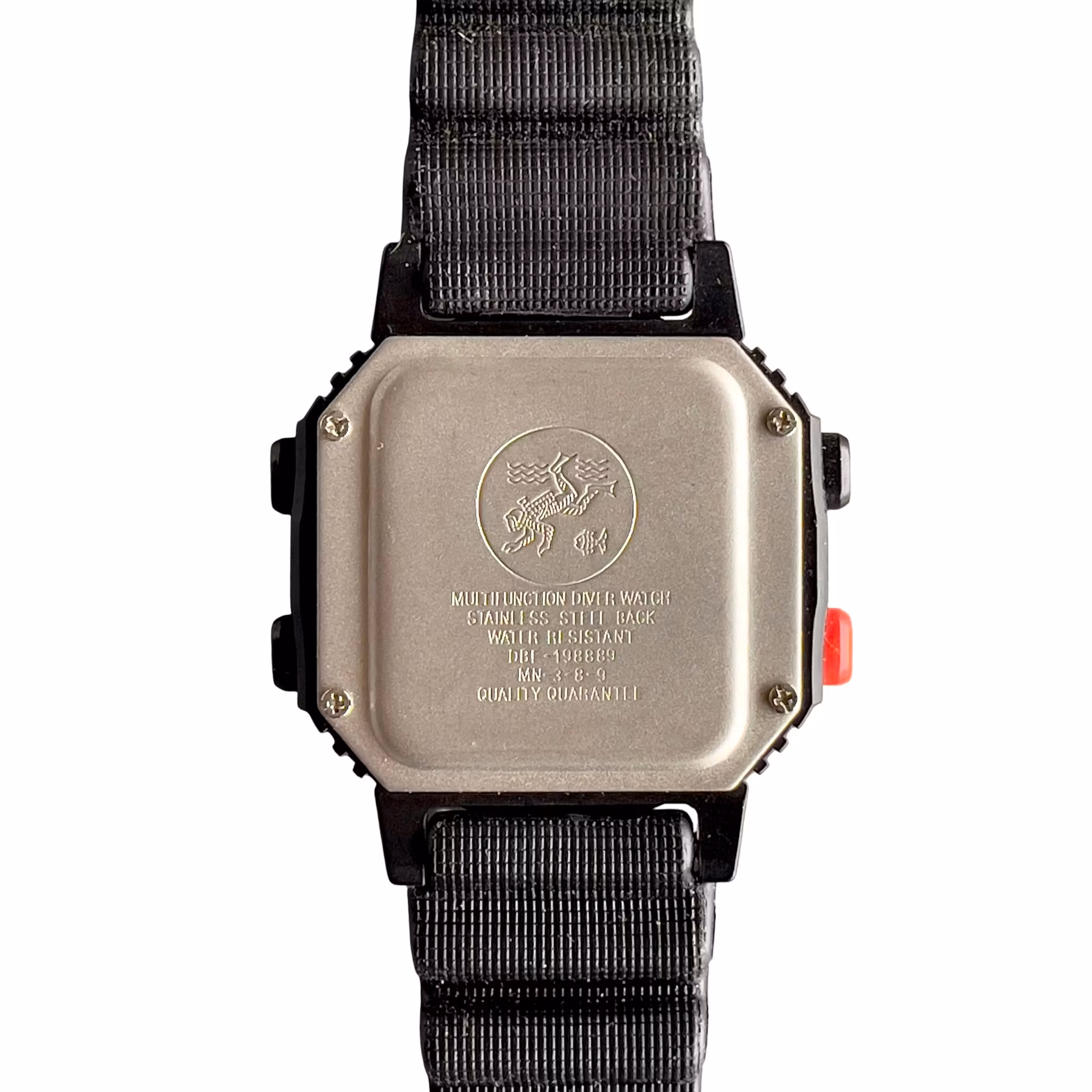 Sportklocka GMT / World Time - Multifunktion, 100M Water Resist (svart)