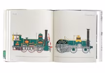 Boken om tåg - C. Hamilton Ellis | Klassisk illustrerad bok om ånglo