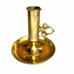 Antik Skultuna No 63 - Klassisk justerbar mässings ljusstake