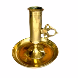 Antique Skultuna No 63 - Classic adjustable brass candlestick