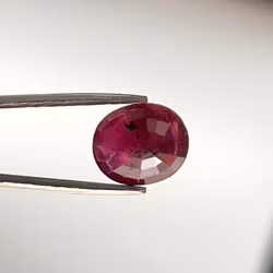 Rubis naturel - 2,65 carats - Taille ovale