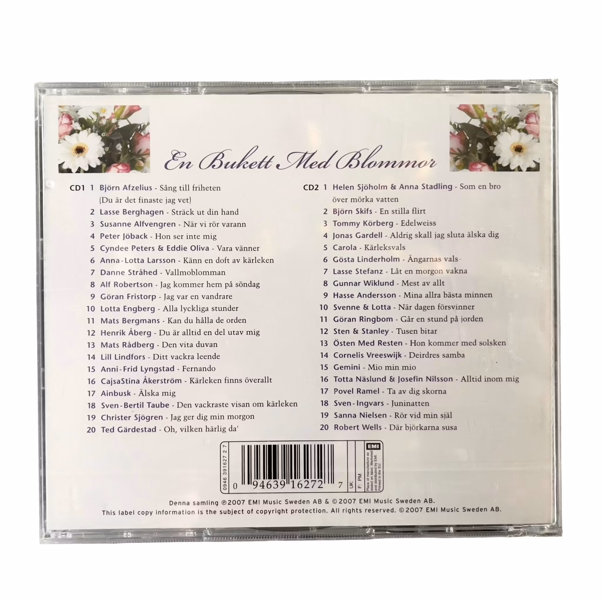 En Bukett Med Blommor - Ny Inplastad Dubbel CD