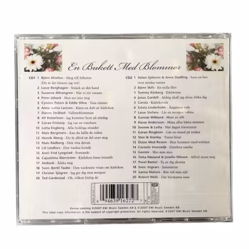 En Bukett Med Blommor - Ny Inplastad Dubbel CD