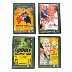 Fridolf - Komplett DVD box i topp skick (4 filmer)