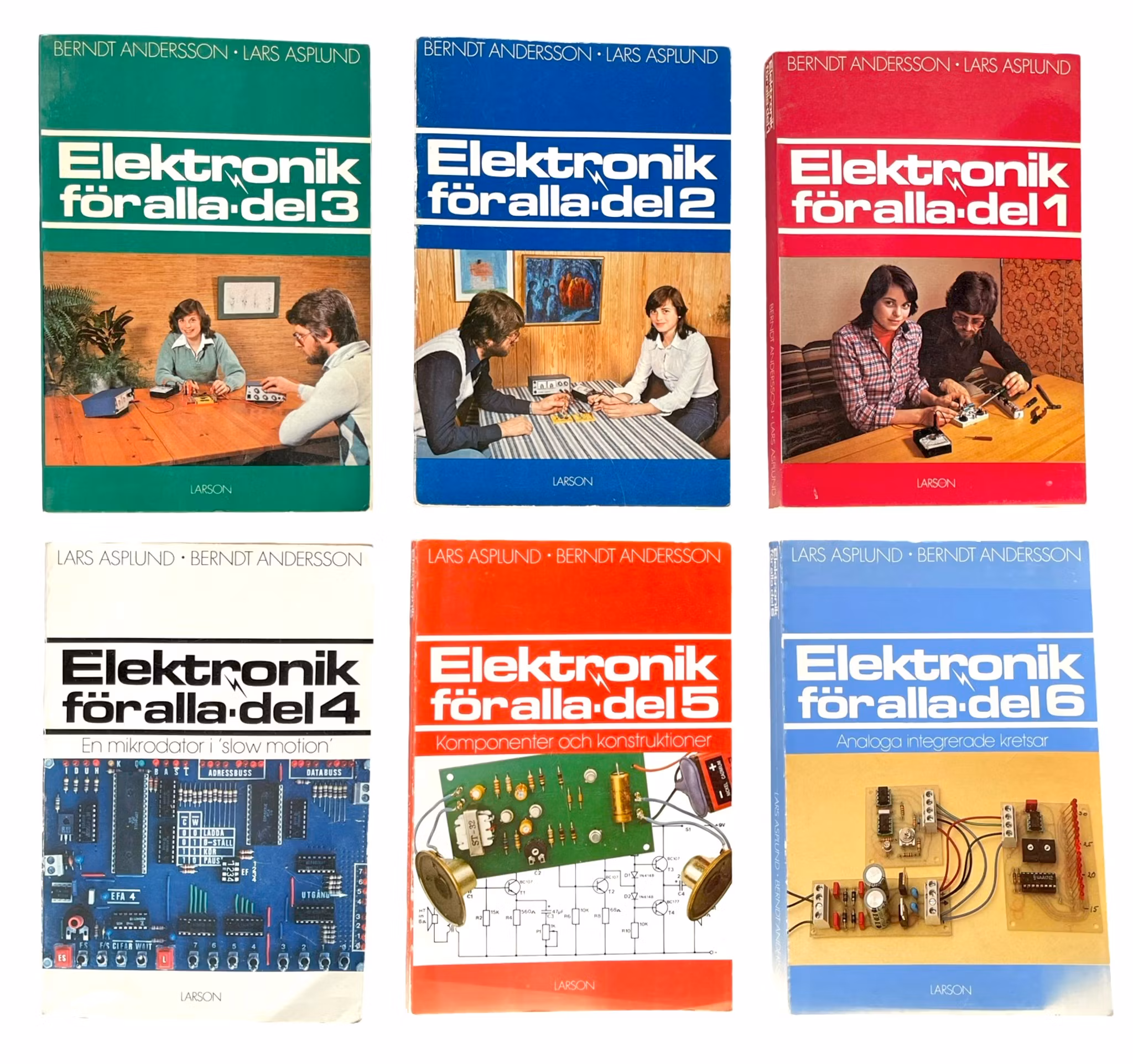 Elektronik för alla - Komplett bokserie (Del 1-6)