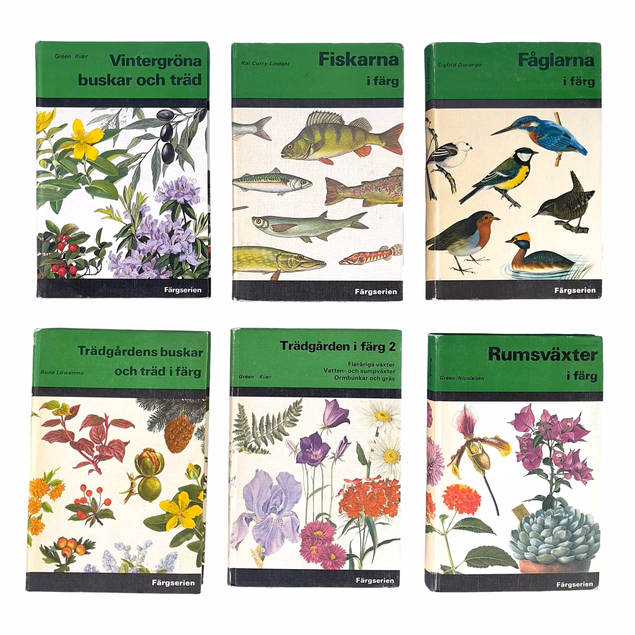 FÄRGSERIEN - 30 Böcker i färg Försäljning - Större parti samling