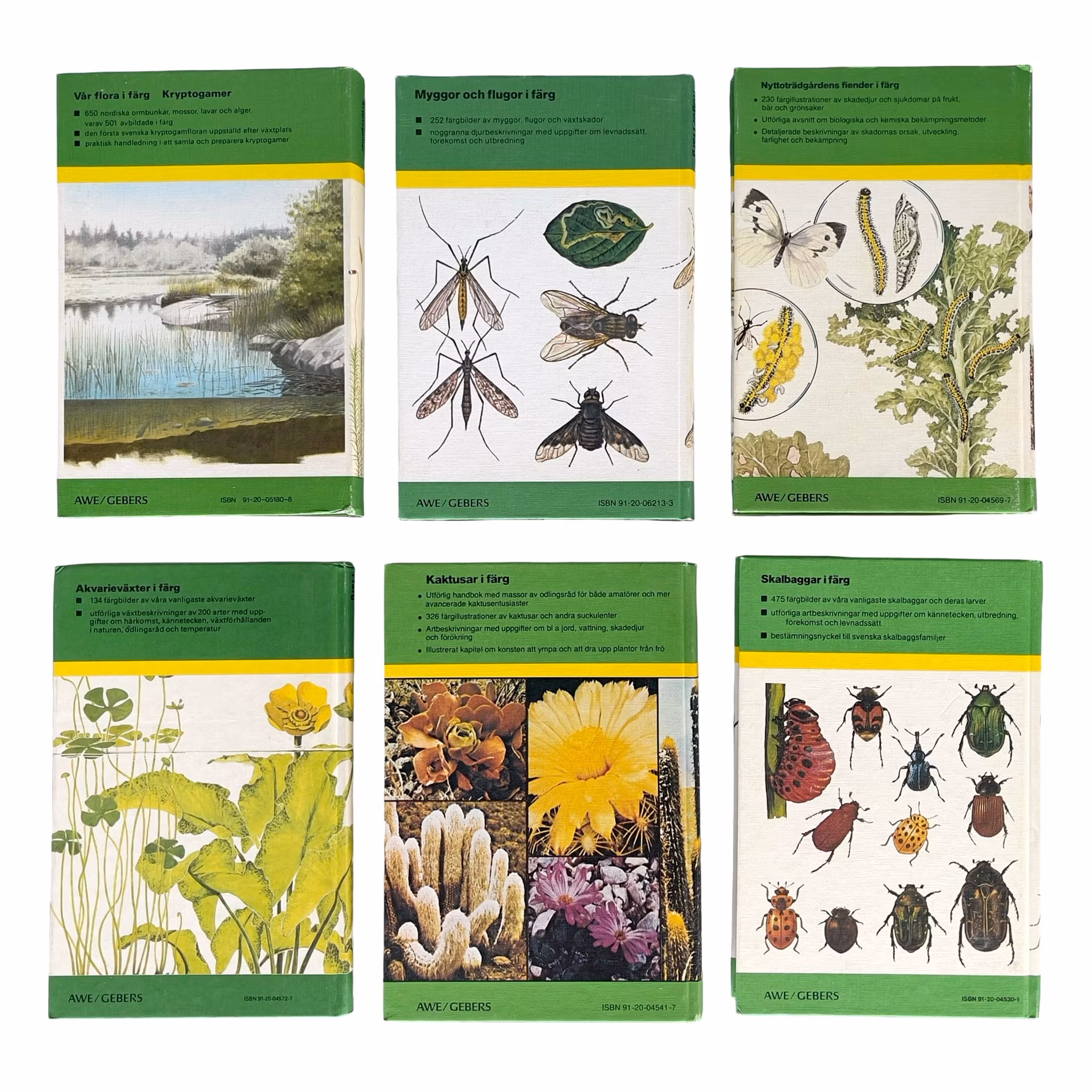 FÄRGSERIEN - 30 Böcker i färg Försäljning - Större parti samling