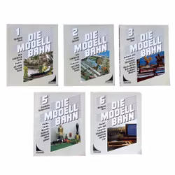 DIE MODELLBAHN - 5 BØKER - Modelljernbane og elektronikk