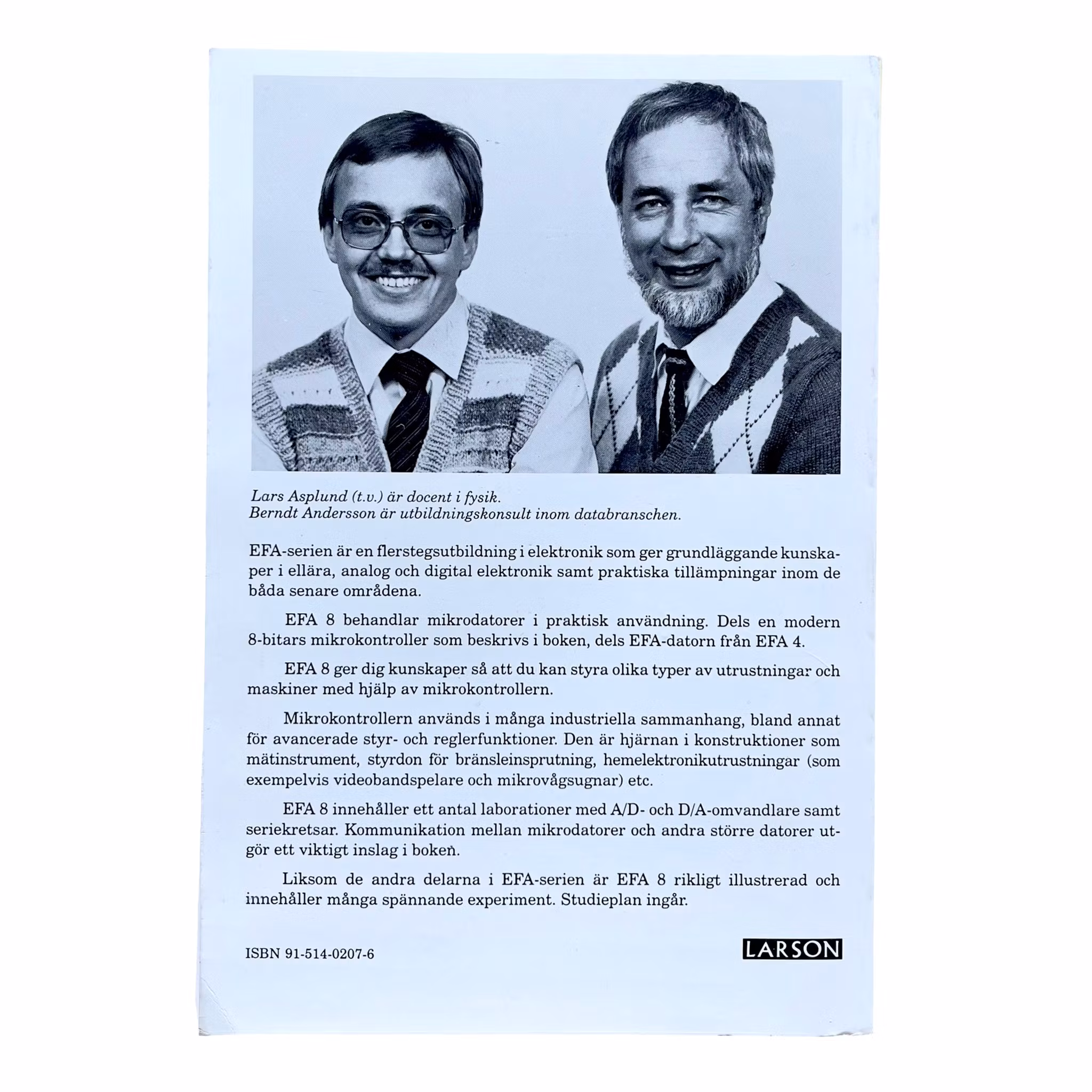 Elektronik för alla del 8 av Lars Asplund och Berndt Andersson, 1990