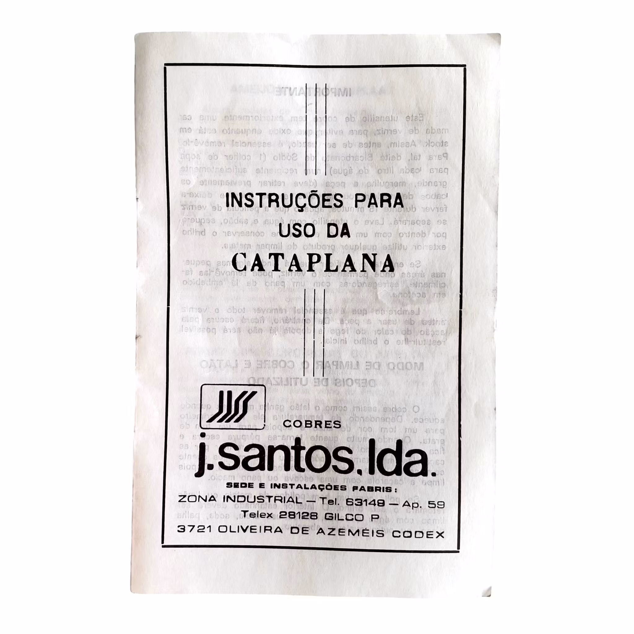 Vintage Portugisisk Cataplana kopparkärl i hamrad koppar