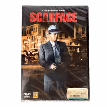 Scarface (1932) - Klassisk Gangsterfilm - Ny inplastad DVD