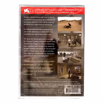 En duva satt på en gren och funderade på tillvaron (2014) - Ny inplastad DVD