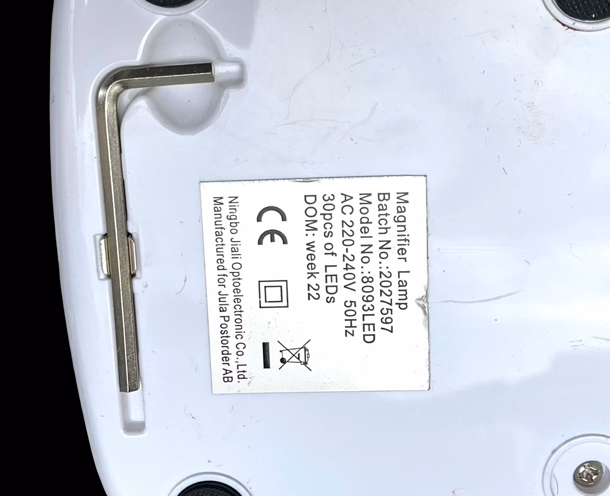 Förstoringslampa LED - Bordslampa med Förstoringsglas