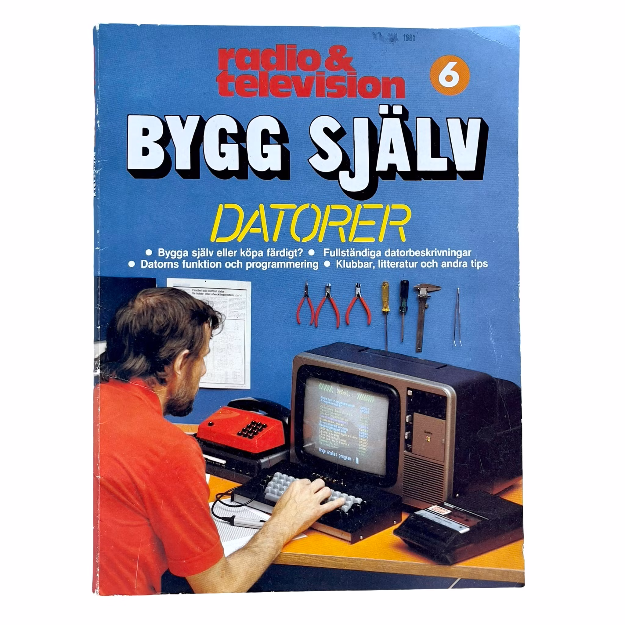 Bygg Själv Datorer - Vintage datorbok från 1981 (Radio & Television)