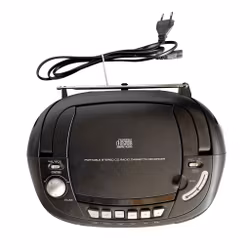 Denver TCD-33 przenośny radioodtwarzacz stereo CD z magnetofonem kasetowym - Boombox