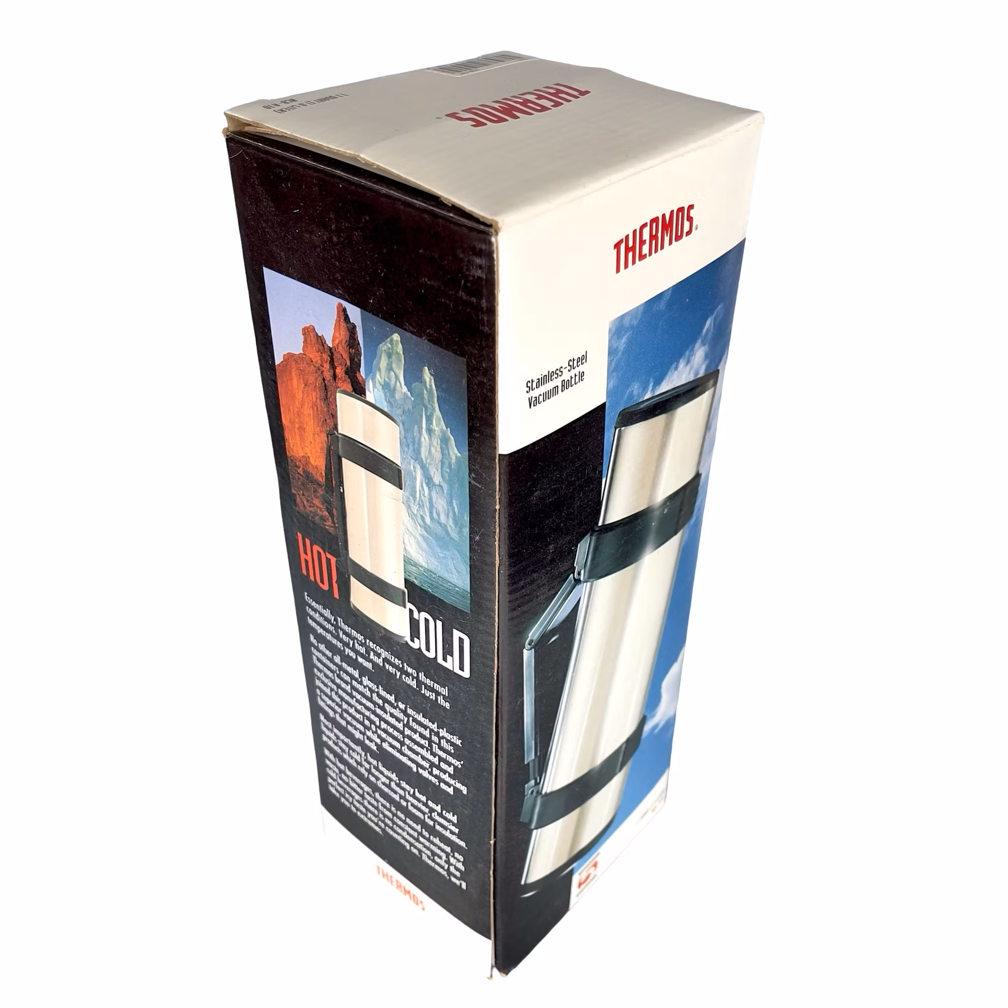 THERMOS Rostfri termos 1.0 L - Oanvänt - Stainless Steel Vacuum Bottle - Japan