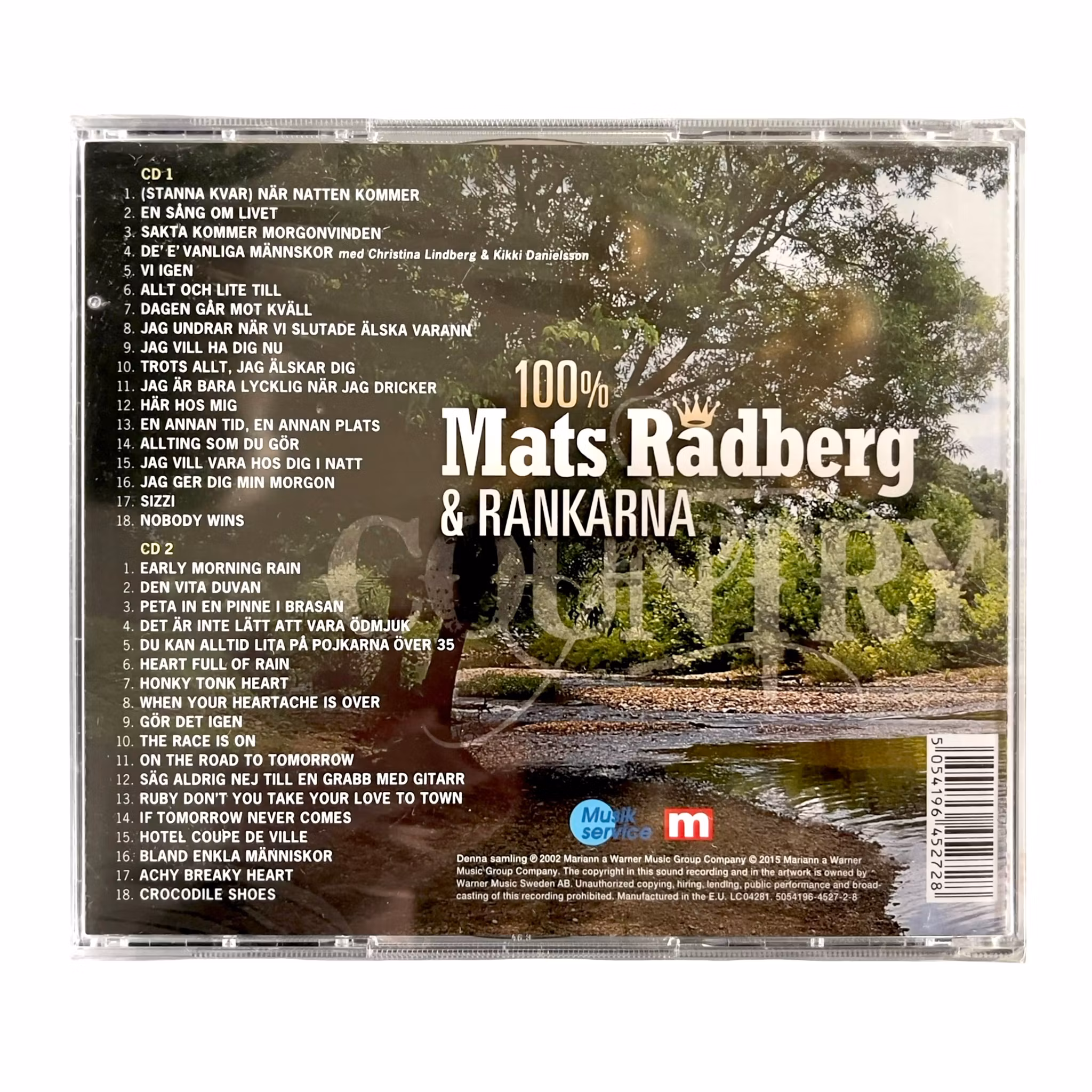 100% Mats Rådberg & Rankarna - Ny / inplastad CD