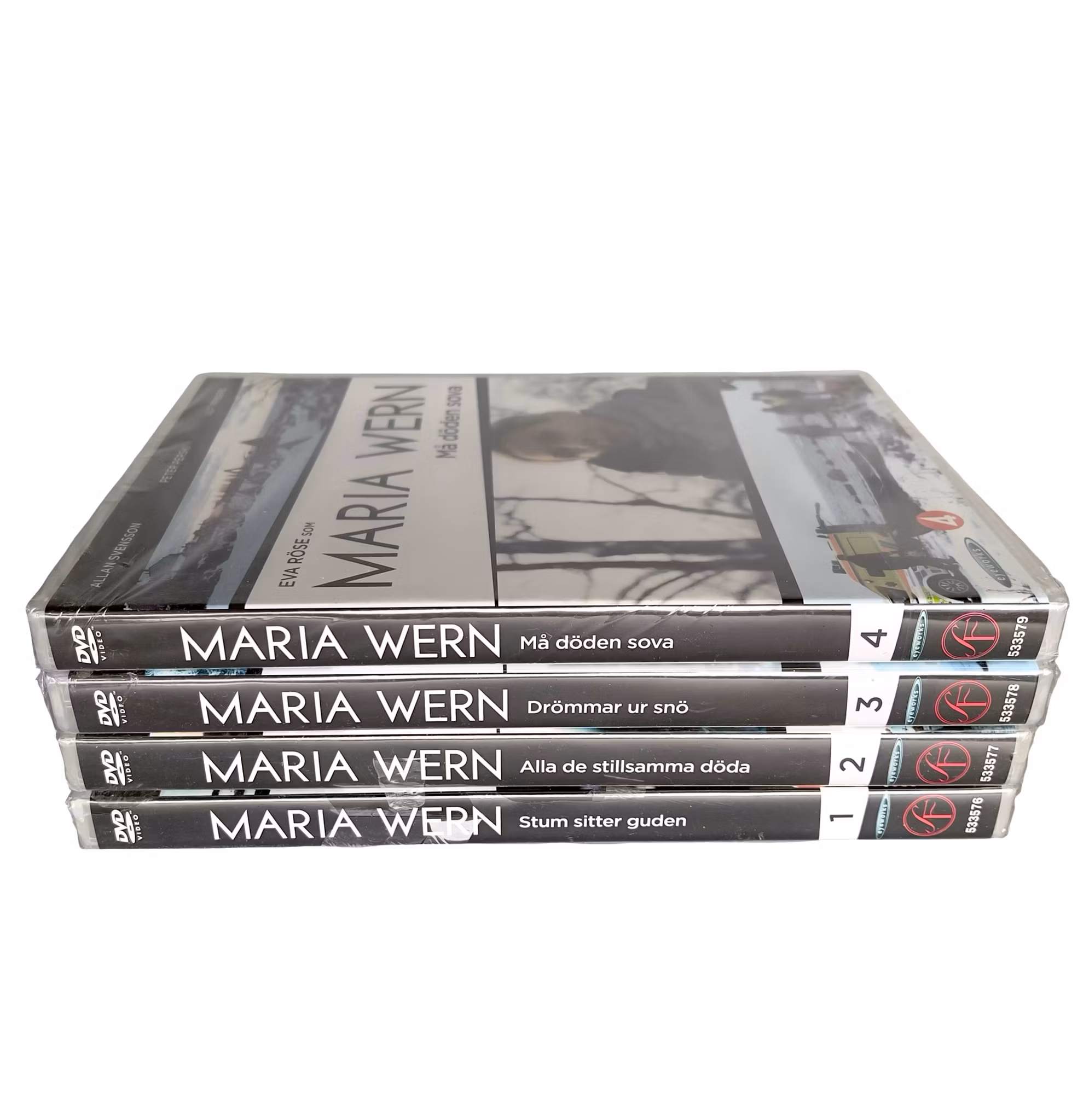 Maria Wern - DVD samling (1-4 filmer) - Ny / inplastad, Svensk kriminal serie