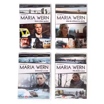 Maria Wern - DVD samling (1-4 filmer) - Ny / inplastad, Svensk kriminal serie