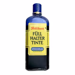 Encre pour stylo-plume Pelikan - Bleu royal - Flacon d'encre vintage avec emballage d'origine