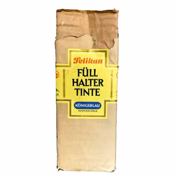 Pelikan Füllhalter Tinte - Königsblau - Vintage bläckflaska med original förpackning