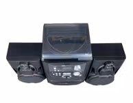 Denver Stereo Mini Hi Fi System - Skivspelare, CD, Kassett & Radio med högtalare