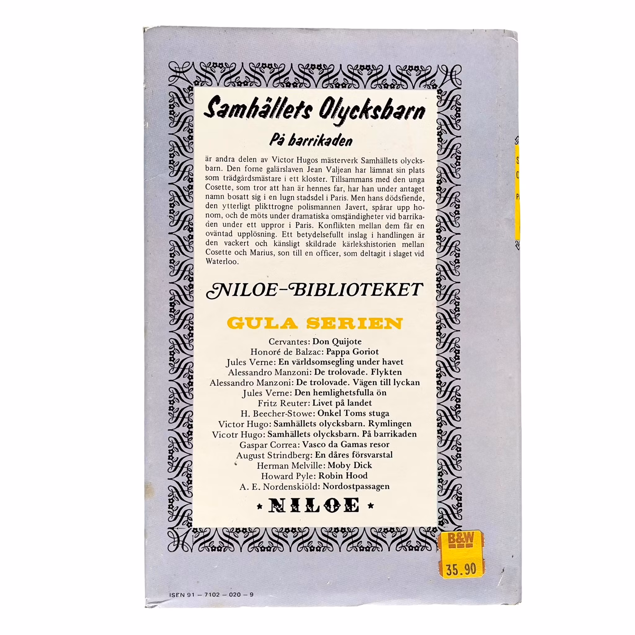 Samhällets olycksbarn: På barrikaden av Victor Hugo