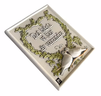 Jie Gantofta väggplatta - Design Aimo Nietosvuori