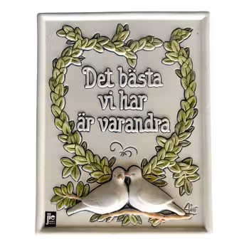 Jie Gantofta väggplatta - Design Aimo Nietosvuori