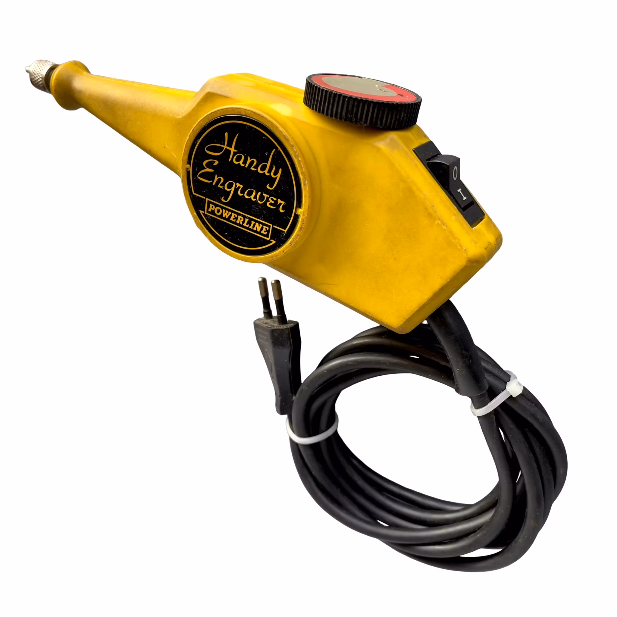 Stary elektryczny grawer - Handy Engraver Powerline - Model 460 - Anglia