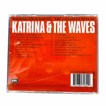 Katrina & The Waves - Walking on Sunshine - Płyta CD z największymi przebojami