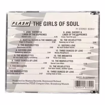 The Girls of Soul – Nowa / Zapakowana płyta CD – Motown / Klasyka Soulu – The Marvelettes, Martha Reeves