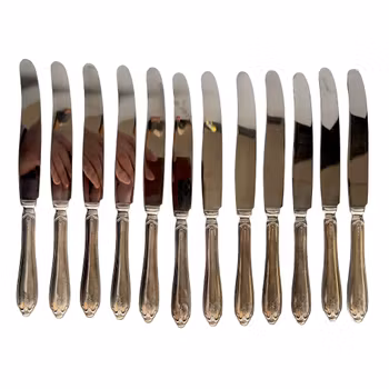 Bordsknivar nysilver modell Vasa - 30 st vintage bestick