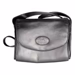 AKCA Leather axelväska i äkta läder - klassisk vintage handväska / crossbody