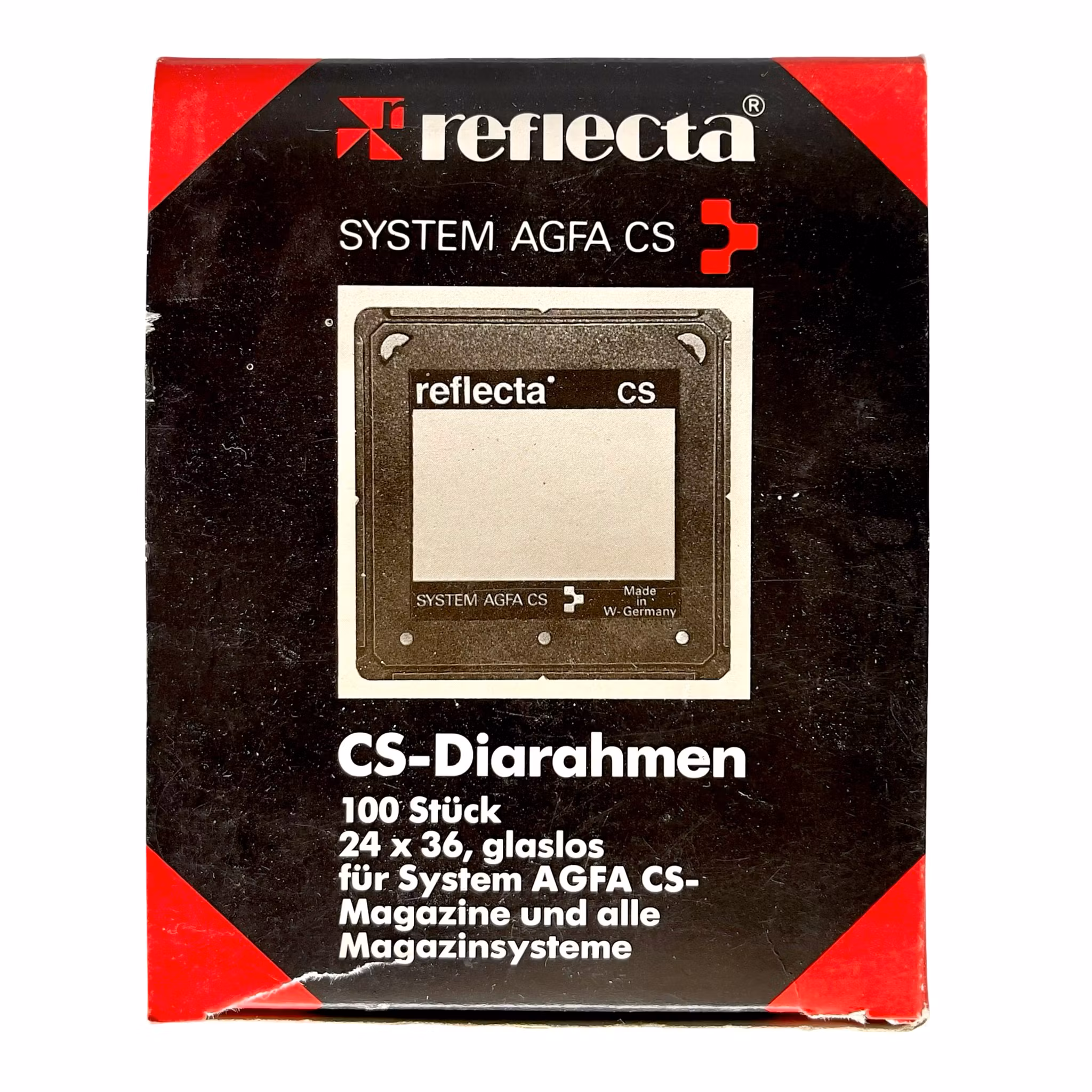 Reflecta CS Diaramar - 100 st diaramar 24×36 - System AGFA CS - W Germany