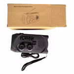 Nödradio med handvev, solpanel och ficklampa - AM/FM - SOS - Camping & Krisradio