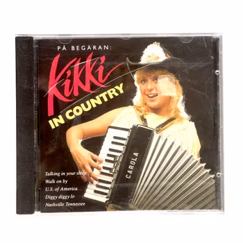 Kikki - In Country - CD - Svensk country klassiker (1992)