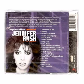 Jennifer Rush - The Power of Love: The Best Of - Ny / inplastad CD - Samlings album