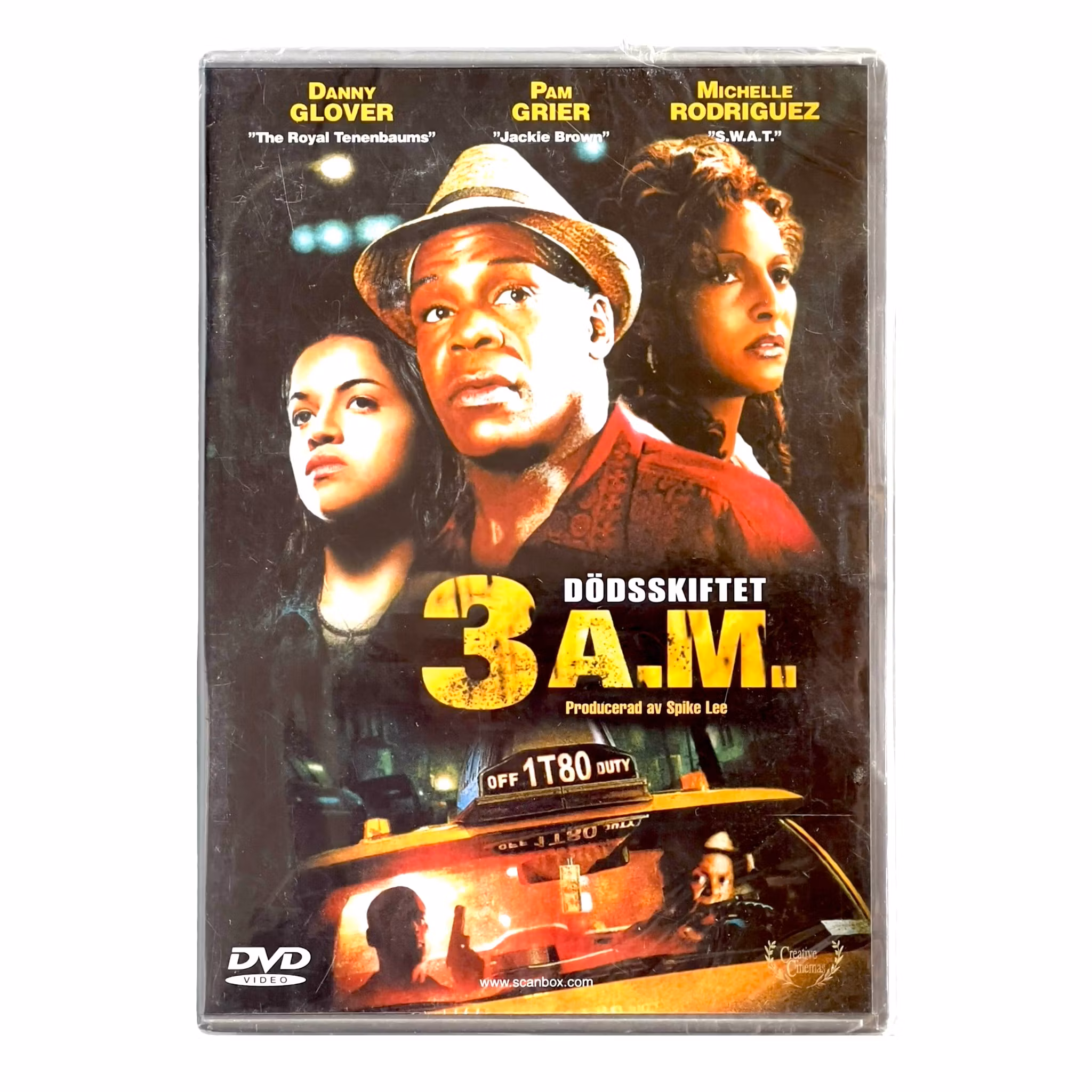 3 A.M. - Dödsskiftet - Ny / inplastad DVD - Thriller med Danny Glover