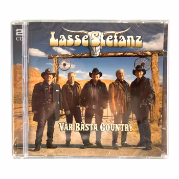 Lasse Stefanz - Vår Bästa Country - Ny / inplastad 2 CD - Country & dansbands favoriter
