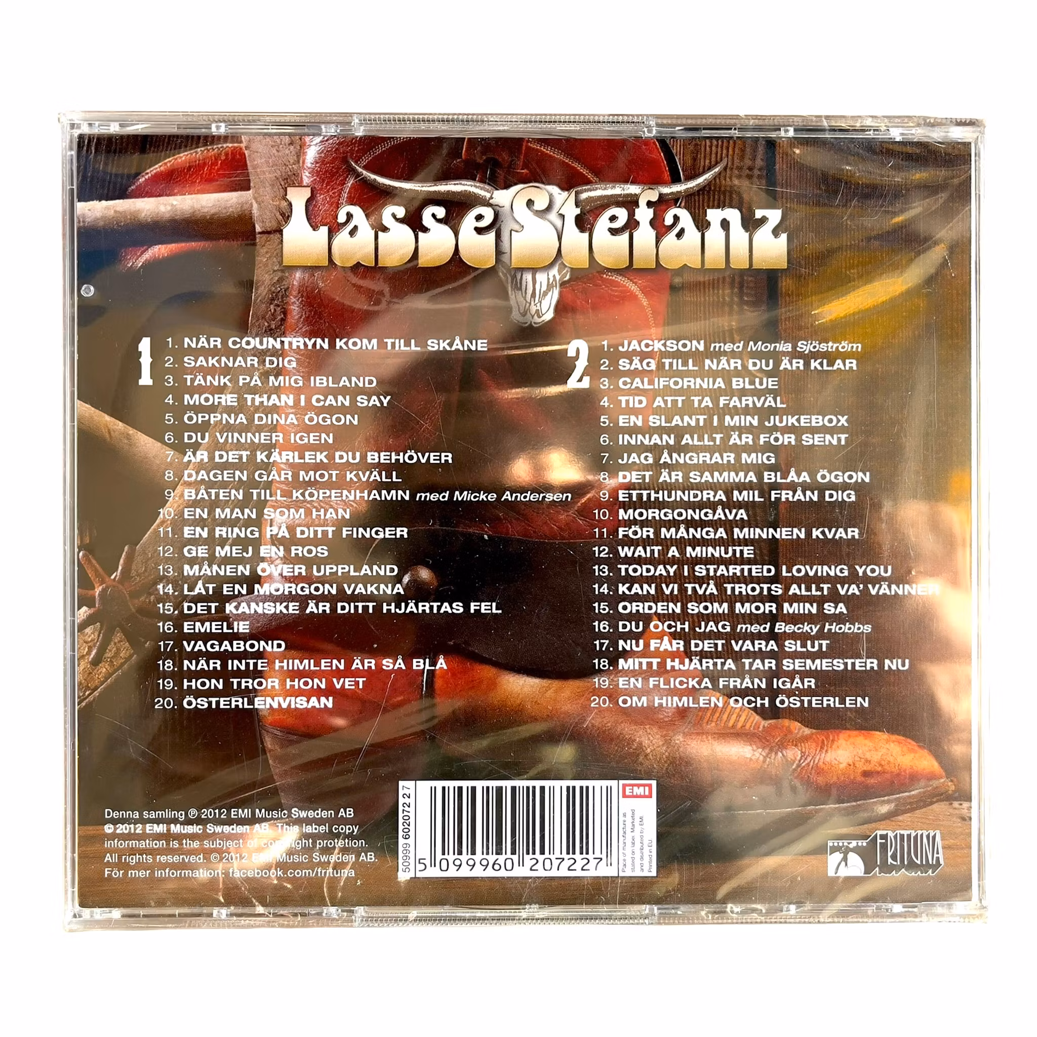 Lasse Stefanz - Vår Bästa Country - Ny / inplastad 2 CD - Country & dansbands favoriter