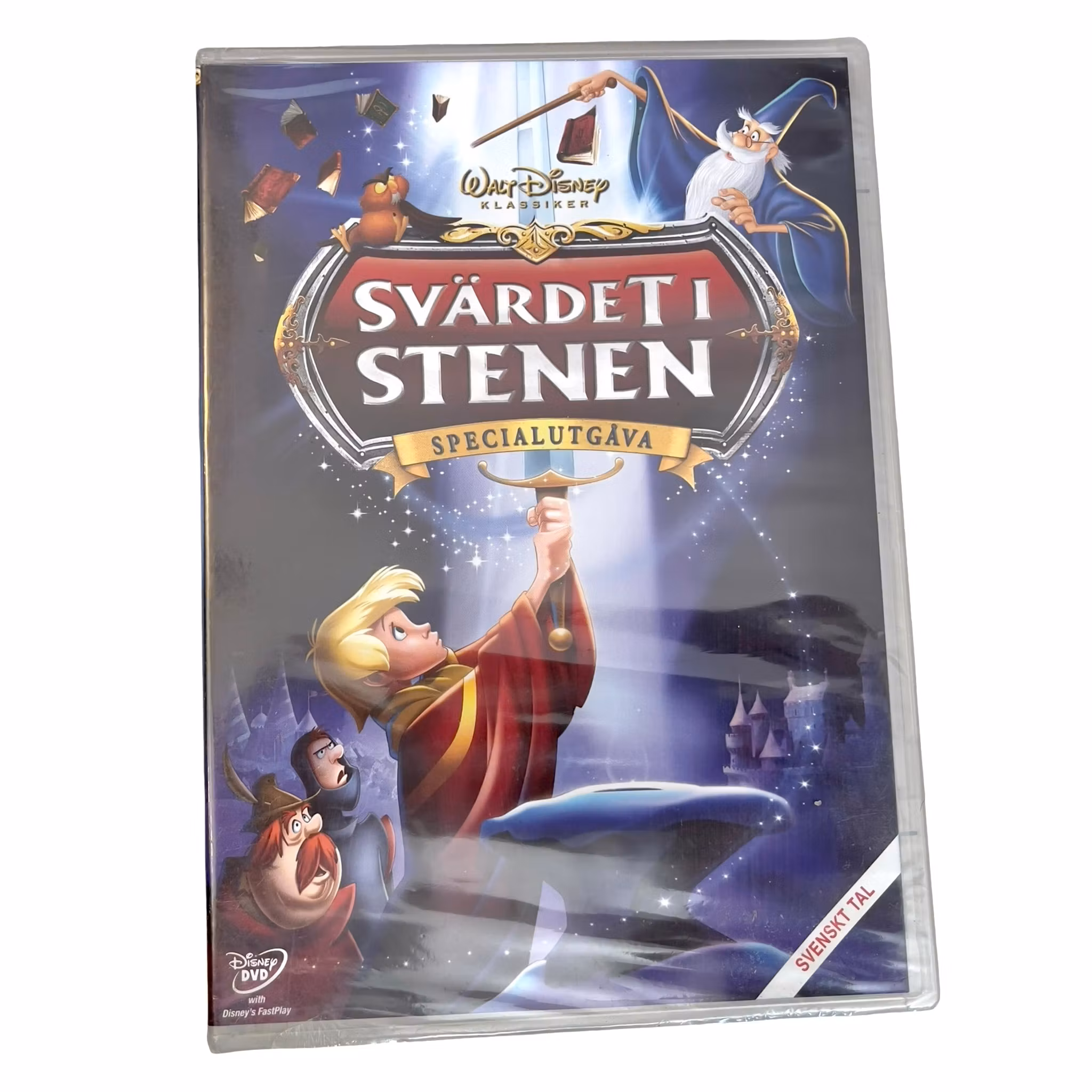 Disney Klassiker - Svärdet i Stenen - Inplastat / Oöppnat DVD - Svenskt tal
