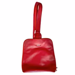 Sac à dos/sac à main rouge Bozzini - Élégant et pratique (2 en 1)