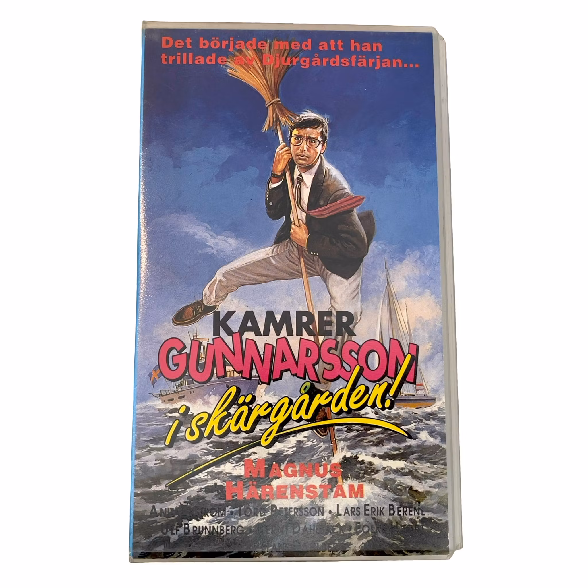 VHS - Kamrer Gunnarsson i skärgården (Magnus Härenstam) - Svensk komedi