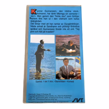 VHS - Towarzysz Gunnarsson na Archipelagu (Magnus Härenstam) - szwedzka komedia
