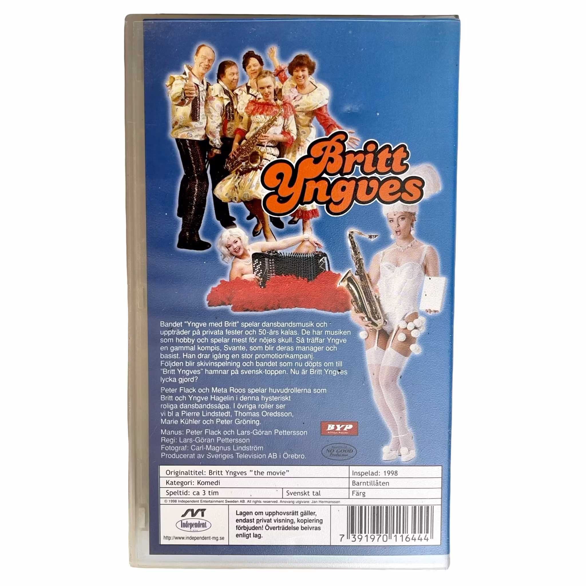 VHS - Britt Yngves “The Movie” - Zweedse komedie (1998)
