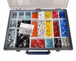 Assortiment de manchons de protection pour câbles en boîte - jeu complet (Boîtier de service Raaco)