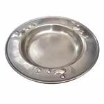 Nordahl Andersen - Dopgåva - Vintage skål med ankor motiv, Danmark