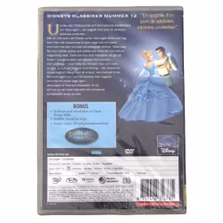 Askungen - Disney Klassiker Nr 12 - Oöppnad / Inplastad  DVD