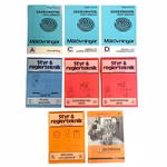Vintage Bokpaket - Elektronik, Mätövningar & Styr och Reglerteknik - Retro utbildningsmaterial
